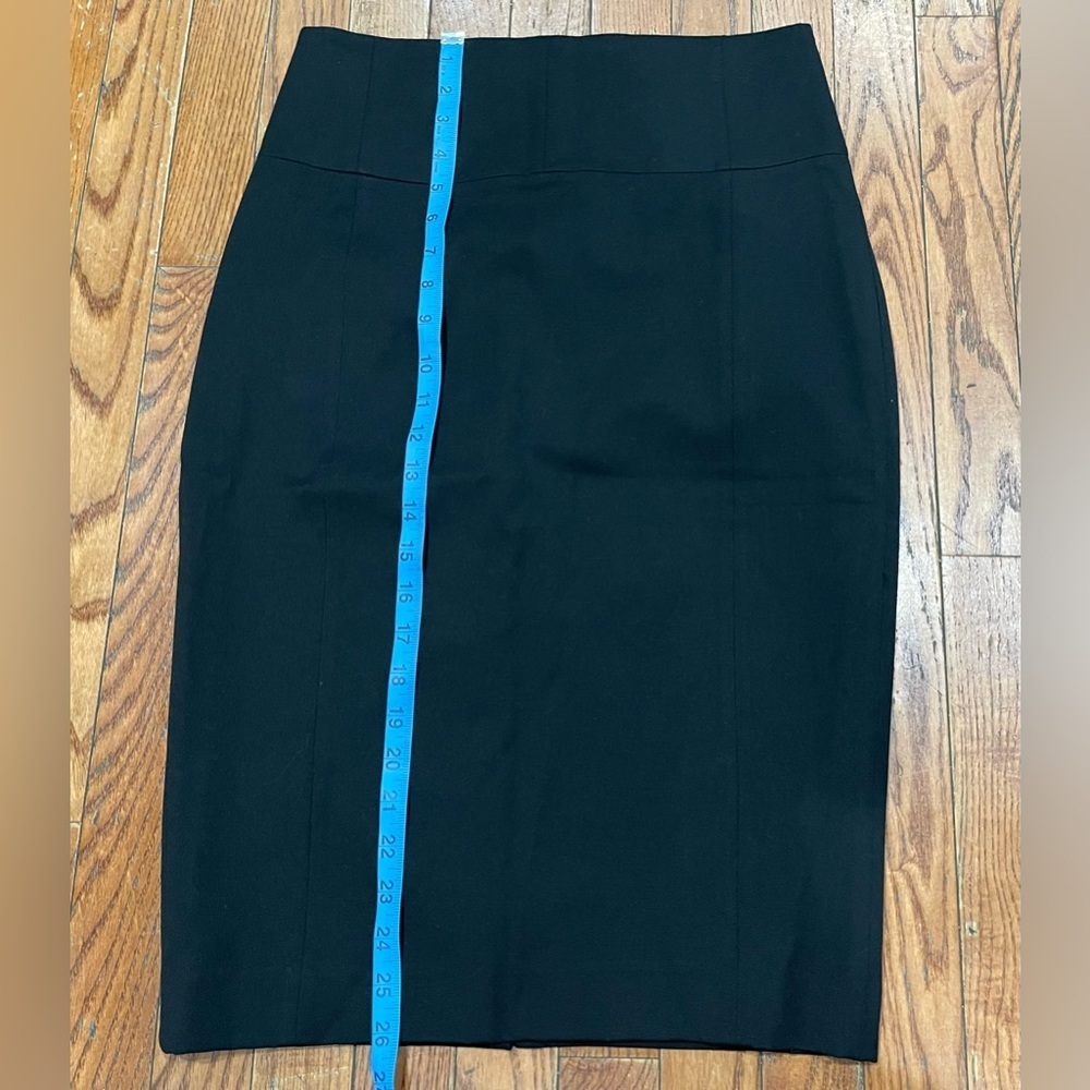 Express Classic Black Midi Skirt - Picture 3 of 8